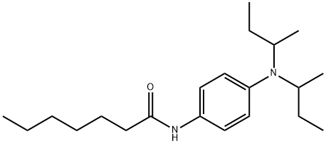 N-[4-[Bis(1-methylpropyl)amino]phenyl]heptanamide