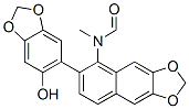 N-[6-(6-Hydroxy-1,3-benzodioxol-5-yl)naphtho[2,3-d]-1,3-dioxol-5-yl]-N-methylformamide