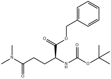 (S)-BENZYL 2-((TERT-BUTOXYCARBONYL)AMINO)-5-(DIMETHYLAMINO)-5-OXOPENTANOATE