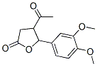 4-(3',4'-dimethoxyphenyl)-3-acetyl-4-butanolide