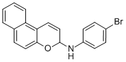 3H-Naphtho(2,1-b)pyran-3-amine, N-(4-bromophenyl)-