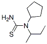 Thiourea, N-cyclopentyl-N-(1-methylpropyl)- (9CI)