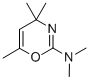 2-Dimethylamino-4,4,6-trimethyl-4H-1,3-oxazine