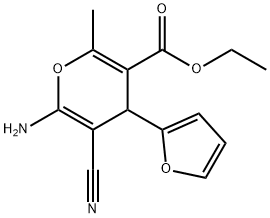 6-氨基-5-氰基-4-(呋喃-2-基)-2-甲基-4H-吡喃-3-羧酸乙酯