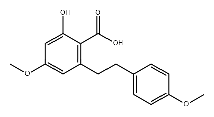 4-methoxy-6-[2-(4-methoxyphenyl)ethyl]salicylic acid