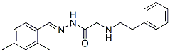 N-Phenethylglycine N2-(2,4,6-trimethylbenzylidene) hydrazide