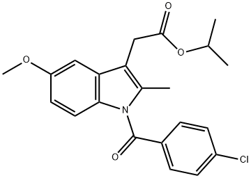 Isopropyl2-(1-(4-chlorobenzoyl)-5-methoxy-2-methyl-1H-indol-3-yl)acetate