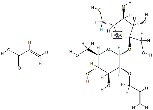 α-D-Glucopyranoside, -D-fructofuranosyl, mono-2-propenyl ether, polymer with 2-propenoic acid