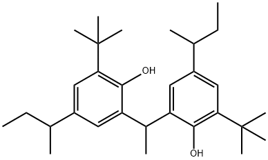 2,2'-ethylidenebis[6-(1,1-dimethylethyl)-4-(1-methylpropyl)phenol]