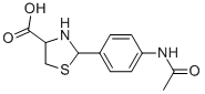 2-(4-ACETYLAMINO-PHENYL)-THIAZOLIDINE-4-CARBOXYLIC ACID