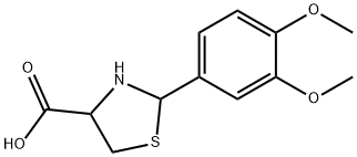 2-(3,4-二甲氧基苯基)噻唑烷-4-羧酸