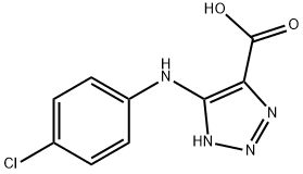 5-[(4-Chlorophenyl)amino]-1H-1,2,3-triazole-4-carboxylicacid