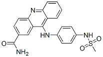 9-((4-((Methylsulfonyl)amino)phenyl)amino)-2-acridinecarboxamide