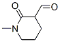 3-Piperidinecarboxaldehyde, 1-methyl-2-oxo- (9CI)