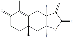 [3aS,(-)]-3aβ,7,8,8a,9,9aβ-Hexahydro-5,8aα-dimethyl-3-methylenenaphtho[2,3-b]furan-2,6(3H,4H)-dione