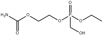2-[(aminocarbonyl)oxy]ethyl ethyl (hydroxymethyl)phosphonate