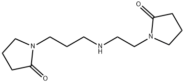 1-[3-[[2-(2-oxo-1-pyrrolidinyl)ethyl]amino]propyl]pyrrolidin-2-one
