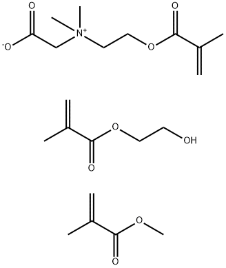 N-(Carboxymethyl)-N,N-dimethyl-2-[(2-methyl-1-oxo-2-propenyl)oxy]-ethanaminium inner salt polymer with 2- hydroxyethyl 2-methyl-2-propenoate and methyl 2-methyl-2-propenoate