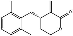 (S)-4-[(2,6-Dimethylphenyl)methyl]-3,4,5,6-tetrahydro-3-methylene-2H-pyran-2-one