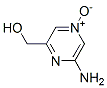 Pyrazinemethanol, 6-amino-, 4-oxide (9CI)