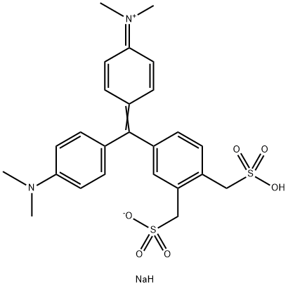 N-[4-[(3,4-双磺酸甲基苯基)(4-二甲胺基苯基)亚甲基]-2,5-环己二烯-1-亚基]-N-甲基甲胺内盐钠盐