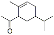 1-[2-methyl-5-(1-methylethyl)-2-cyclohexen-1-yl]ethan-1-one