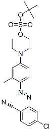 [2-[[4-[(5-chloro-2-cyanophenyl)azo]-3-methylphenyl]ethylamino]ethyl]trimethyl methyl sulphate
