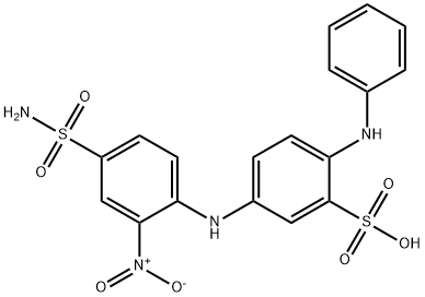 5-[[4-(aminosulphonyl)-2-nitrophenyl]amino]-2-anilinobenzenesulphonic acid