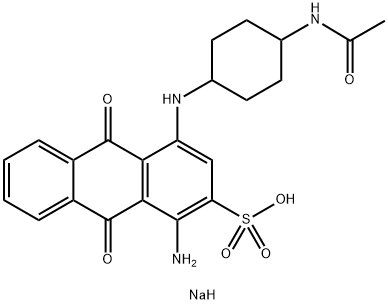 sodium 4-[[4-(acetylamino)cyclohexyl]amino]-1-amino-9,10-dihydro-9,10-dioxoanthracene-2-sulphonate