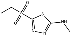 5-(ethylsulphonyl)-N-methyl-1,3,4-thiadiazol-2-amine
