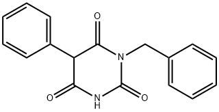 1-苄基-5-苯基巴比妥酸