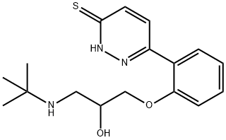 6-(2-(3-(叔-丁基氨基)-2-羟基丙氧基)苯基)哒嗪-3(4H)-硫酮