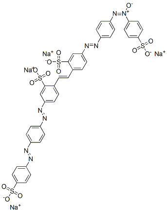 5-[[4-[(4-Sulfophenyl)azo]phenyl]azo]-2-[2-[2-sulfo-4-[[4-[(4-sulfophenyl)-ONN-azoxy]phenyl]azo]phenyl]ethenyl]benzenesulfonic acid tetrasodium salt