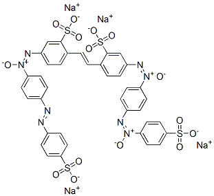 5-[[4-[(4-Sulfophenyl)azo]phenyl]-ONN-azoxy]-2-[2-[2-sulfo-4-[[4-[(4-sulfophenyl)-ONN-azoxy]phenyl]-ONN-azoxy]phenyl]ethenyl]benzenesulfonic acid tetrasodium salt