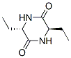 2,5-Piperazinedione,3,6-diethyl-,trans-(9CI)