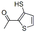Ethanone, 1-(3-mercapto-2-thienyl)- (9CI)