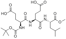 N-叔丁氧羰基-谷氨酰-谷氨酰-亮氨酸甲酯