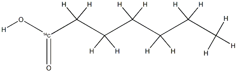 HEPTANOIC ACID-CARBOXY-14C