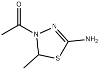 1,3,4-Thiadiazol-2-amine, 4-acetyl-4,5-dihydro-5-methyl- (9CI)