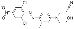 3-[[4-[(2,6-dichloro-4-nitrophenyl)azo]-3-methylphenyl](2-hydroxyethyl)amino]propiononitrile