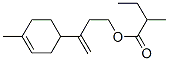 3-(4-methyl-3-cyclohexen-1-yl)but-3-enyl 2-methylbutyrate