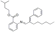 3-methylbutyl 2-[[2-(phenylmethylene)octylidene]amino]benzoate