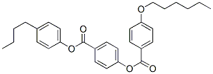 4-(Hexyloxy)benzoic acid 4-[(4-butylphenoxy)carbonyl]phenyl ester