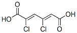 2,4-Hexadienedioic acid, 2,4-dichloro-, (2Z,4Z)-
