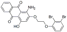 1-amino-2-[2-(dibromophenoxy)ethoxy]-4-hydroxyanthraquinone
