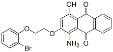 1-amino-2-[2-(bromophenoxy)ethoxy]-4-hydroxyanthraquinone