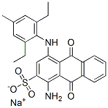 sodium 1-amino-4-[(2,6-diethyl-4-methylphenyl)amino]-9,10-dihydro-9,10-dioxoanthracene-2-sulphonate