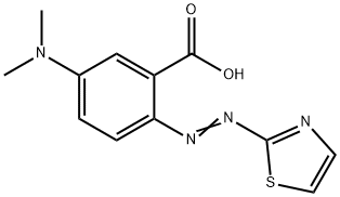 5-(Dimethylamino)-2-(2-thiazolylazo)-benzoic acid