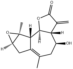 (3aR)-3aβ,4,5,7,7aα,8a,8bβ,8cα-Octahydro-4β-hydroxy-6,8aα-dimethyl-3-methyleneoxireno[2,3]azuleno[4,5-b]furan-2(3H)-one