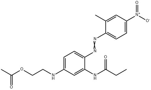 N-[5-[[2-(Acetyloxy)ethyl]amino]-2-[(2-methyl-4-nitrophenyl)azo]phenyl]propanamide